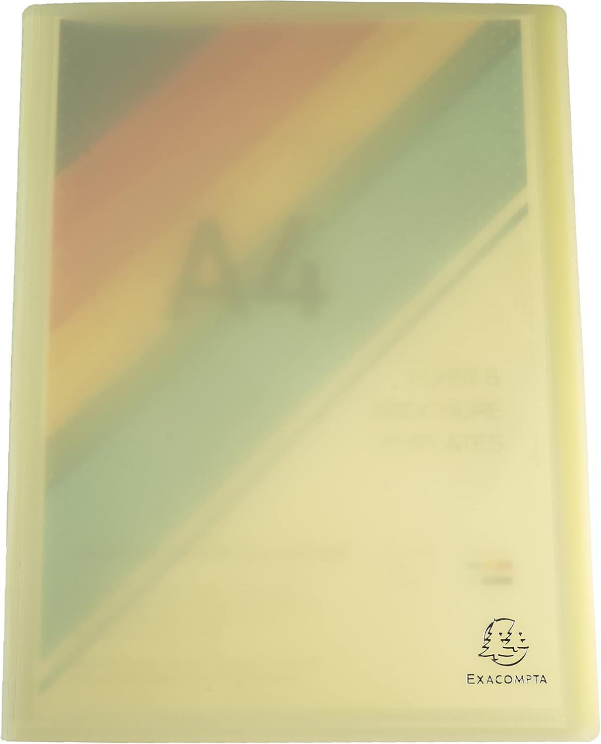 Thumbnail 5 de Exacompta Chromaline Pastel – Paquet de 5 protège-documents A4 (40 pochettes, 80 vues, 24 x 32 cm)