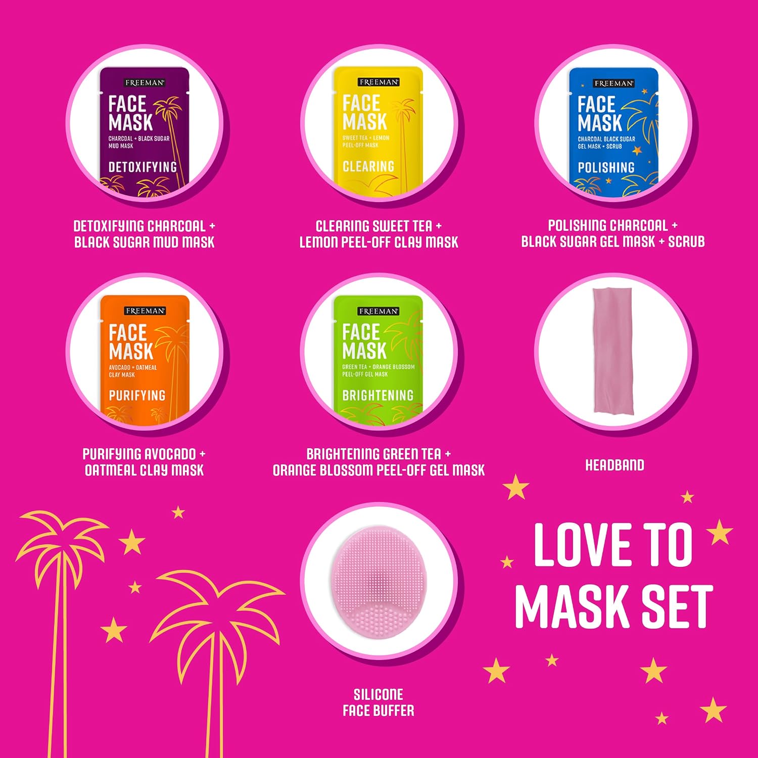 Thumbnail 3 de Freeman Love To Mask 14-piece 🧖♀