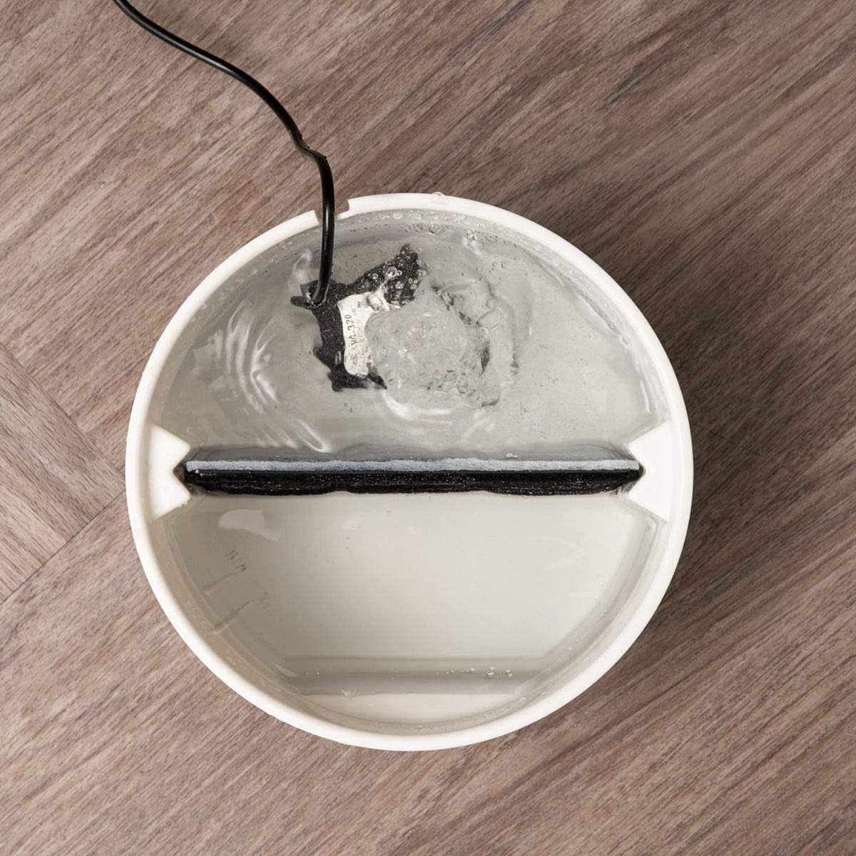 Thumbnail 1 de Iris Ohyama PWF: set da 6 filtri in carbone attivo vegetale per fontane per animali domestici (PWF-200F), grigio