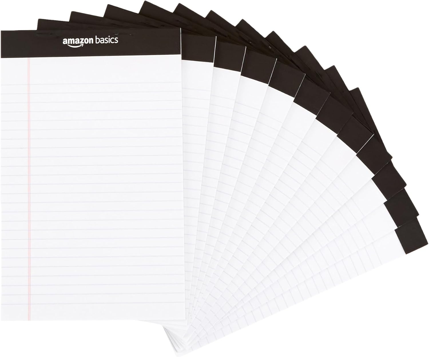 Thumbnail 5 de Amazon Basics Blocs-notes lignés 21,6 x 29,8 cm — 12 unités, 50 feuilles chacun