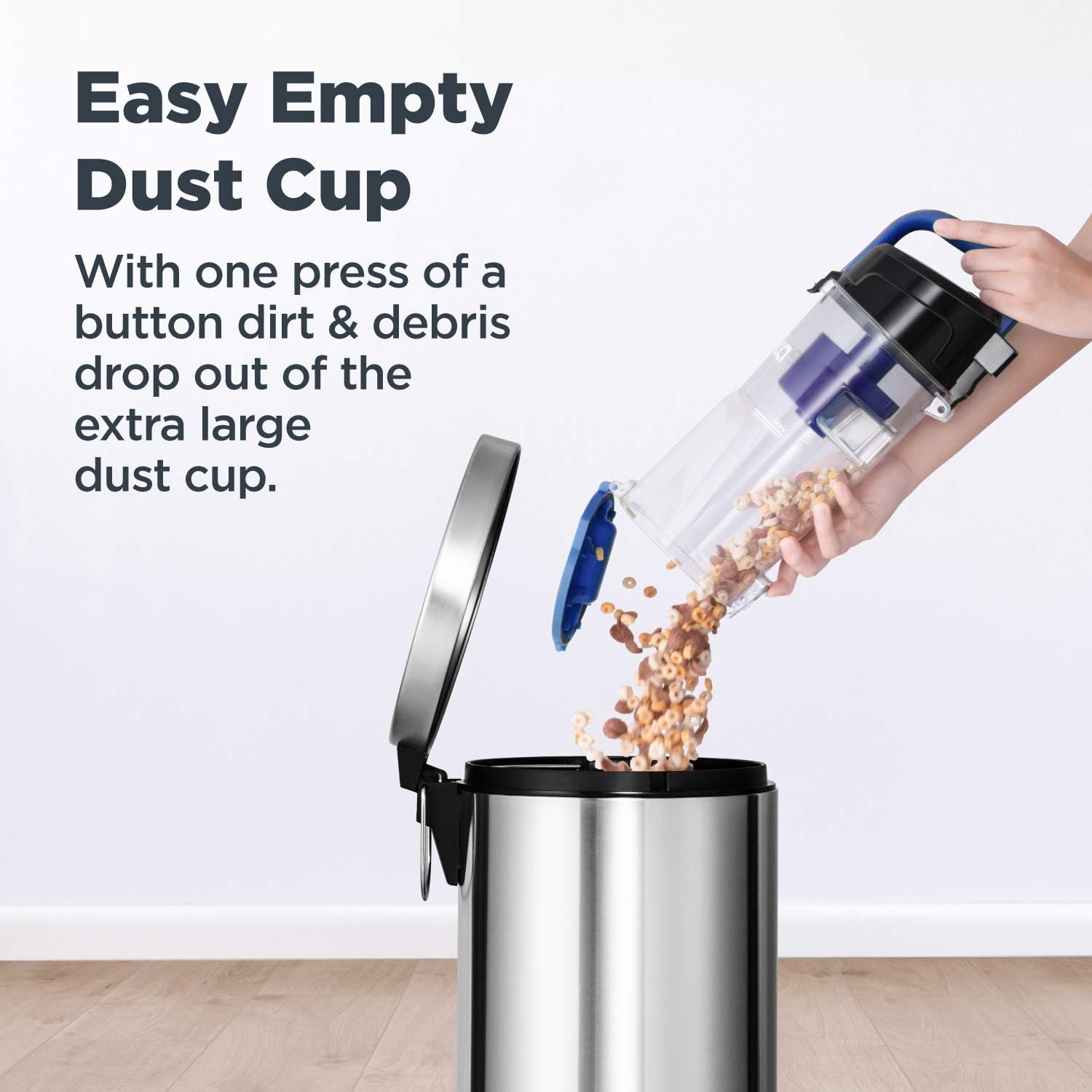 Detalle 2 de Eureka Airspeed NEU101C Bagless Upright Vacuum with 10.5-Inch Cleaning Path