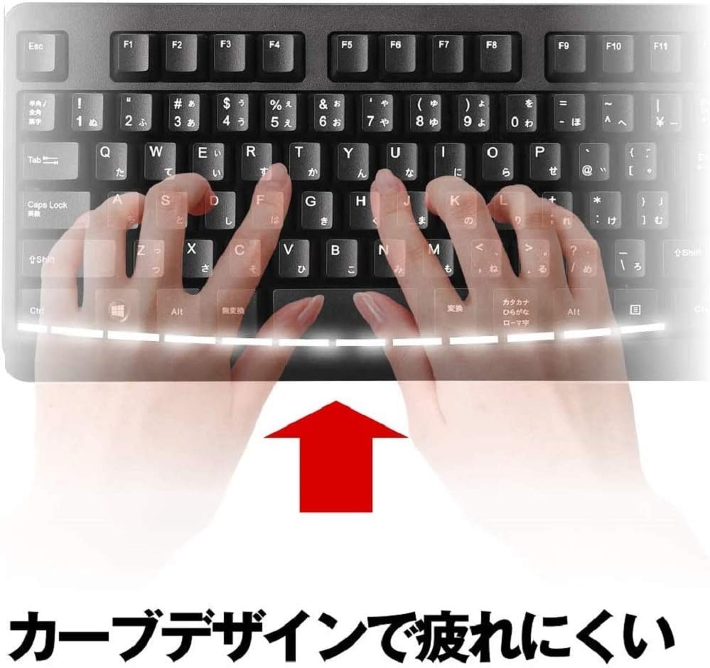 Thumbnail 5 de バッファロー BSKBW125BK ワイヤレスキーボード 108キー・テンキー搭載・メンブレン方式