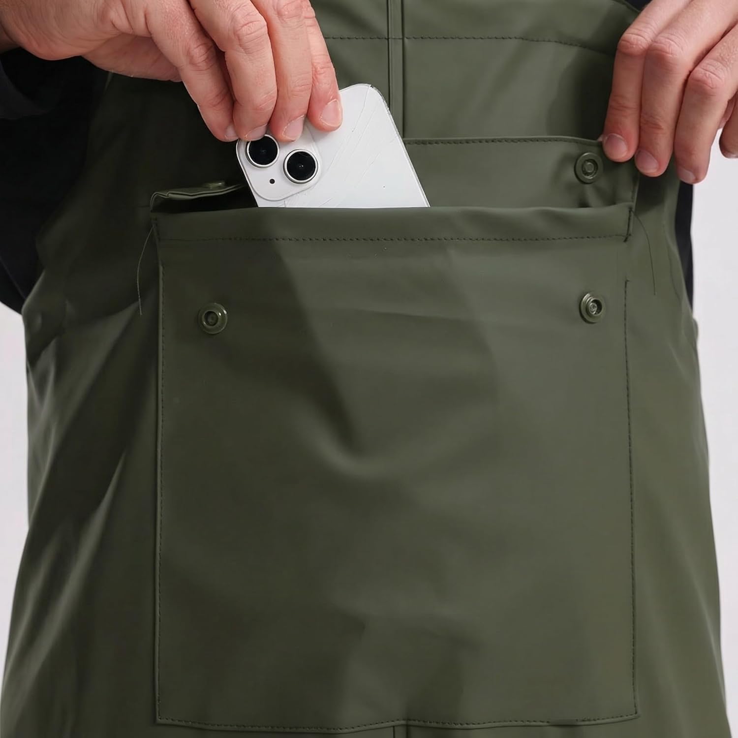 Thumbnail 6 de Men's PRO Workwear 3-Piece Waterproof PU Rain Suit NW03