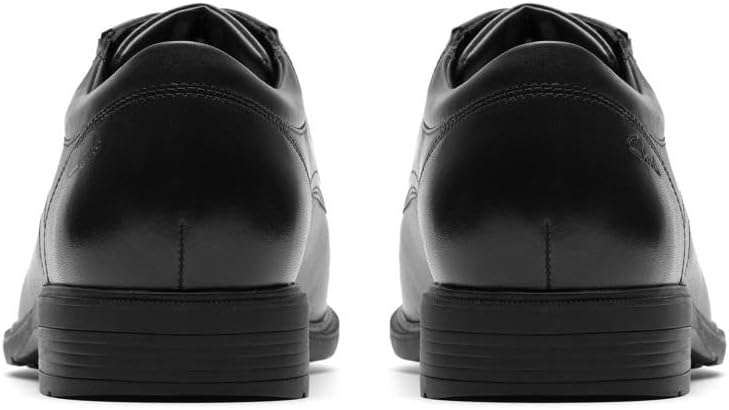 Thumbnail 4 de Clarks Steadwell Cap en cuir noir