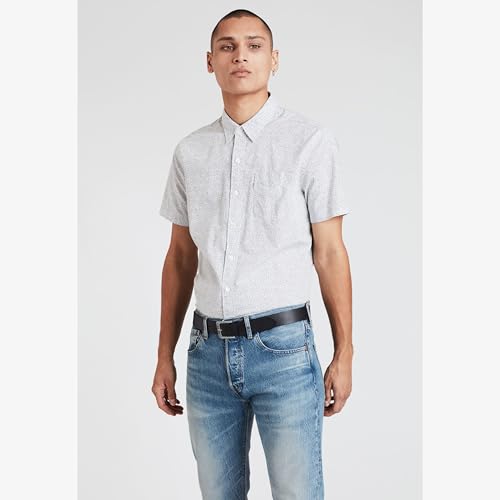 Thumbnail 8 de Ceinture Levi's Homme Réversible Core Stonewashed Black/ Brown - Dessin durable, style double-face