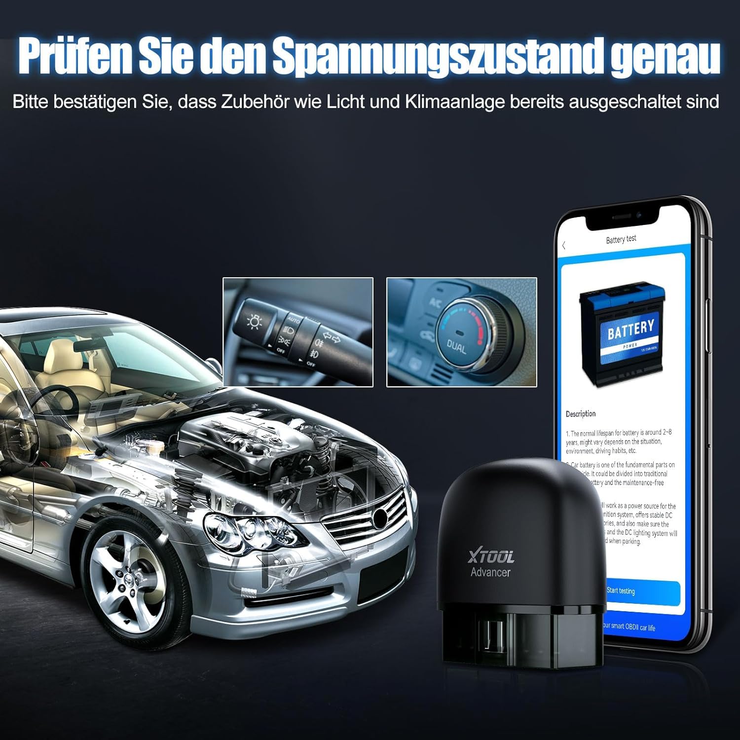 Thumbnail 6 de XTOOL AD20 Pro OBD2 Diagnosegerät mit Öl‑Reset ⛽