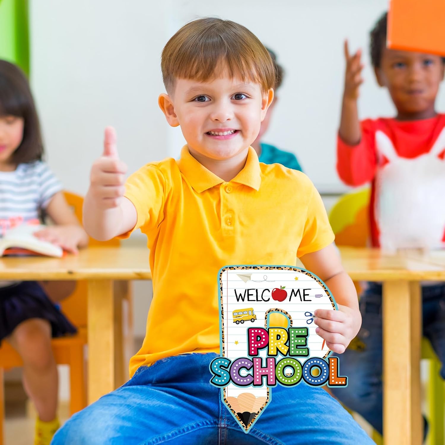 Thumbnail 1 de PETCEE school photo signs, 8" x 10