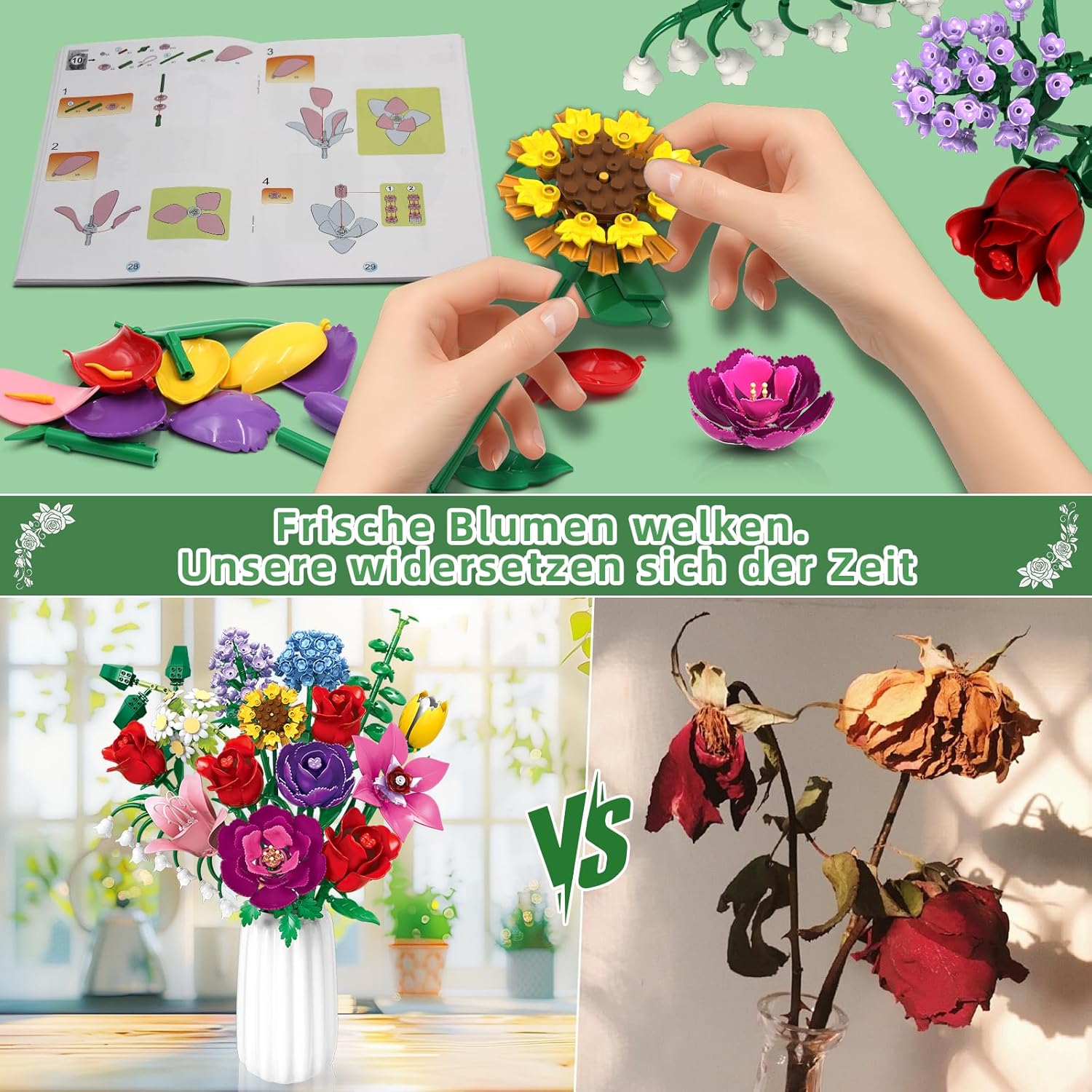 Thumbnail 2 de kiothdre Botanicals Blumenstrauß Blumenstrauß Bauset