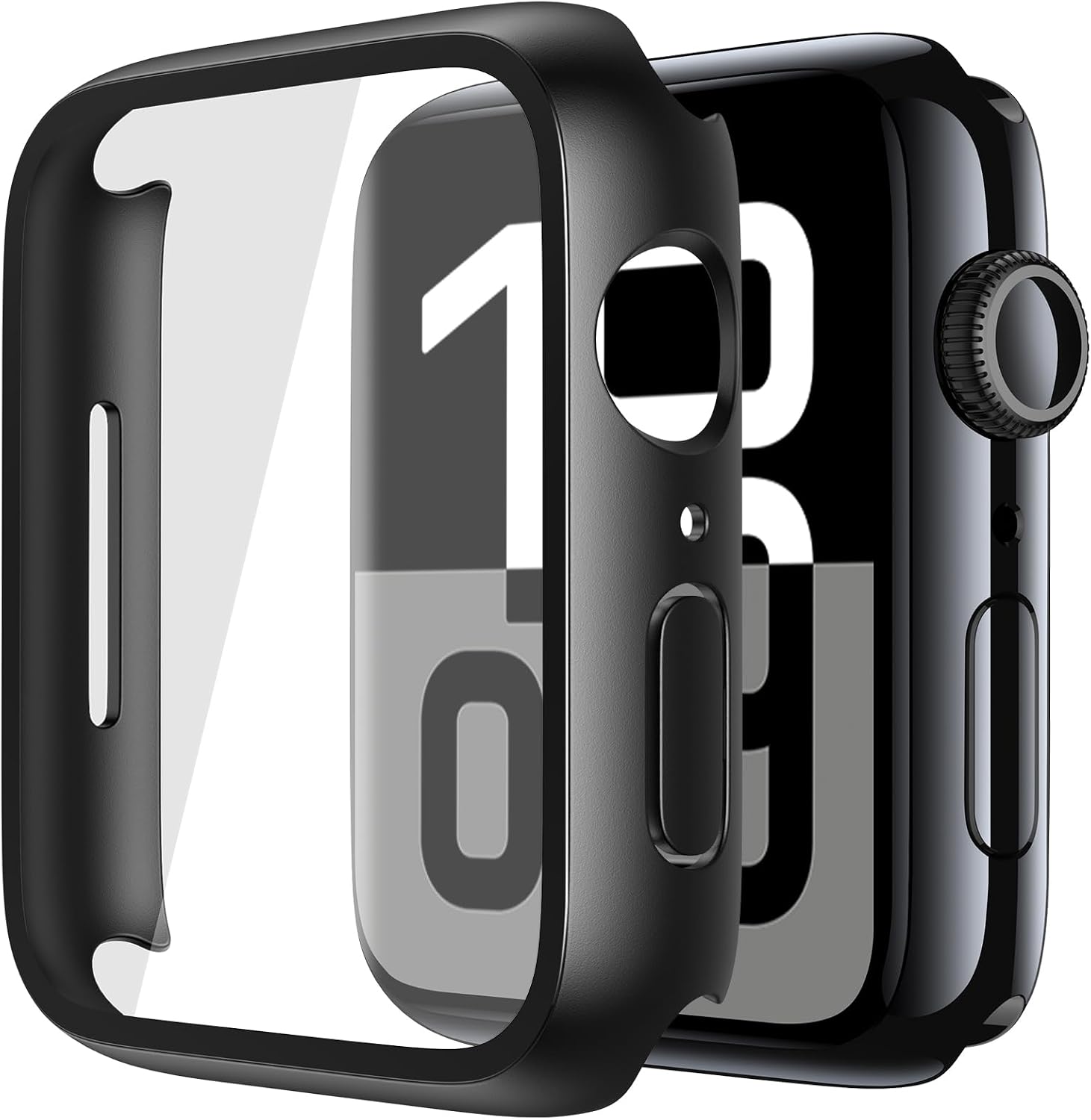 Detalle de Piuellia 2 Pack Hard Case for Apple Watch Series 10