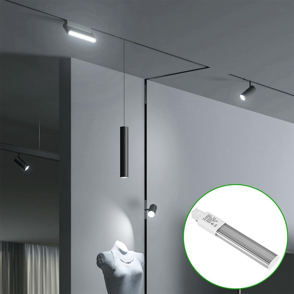 Thumbnail 2 de 6W G23 LED PL Lamp – Plug-and-Play, Ballast-Compatible Bulb for CFL Replacements