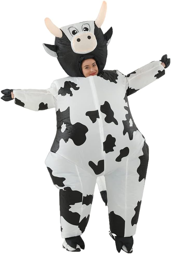 Thumbnail 1 de JASHKE Inflatable Cow Costume for Adults