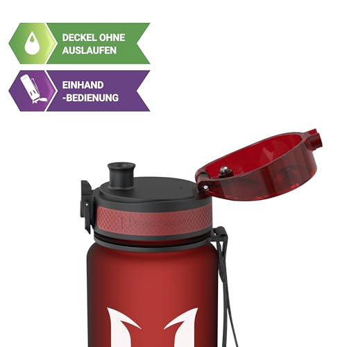 Detalle 2 de Super Sparrow Tritan-Trinkflasche, 750 ml, BPA-frei mit Trageriemen