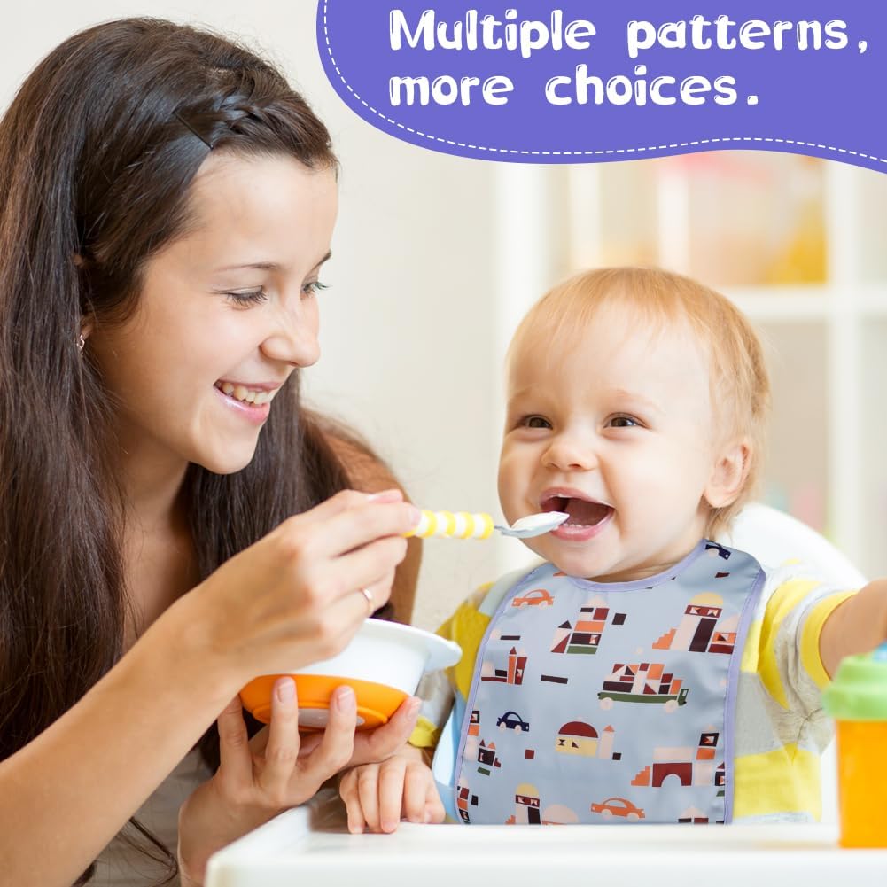 Thumbnail 4 de Aolso Baby Feeding Bibs 7pcs waterproof