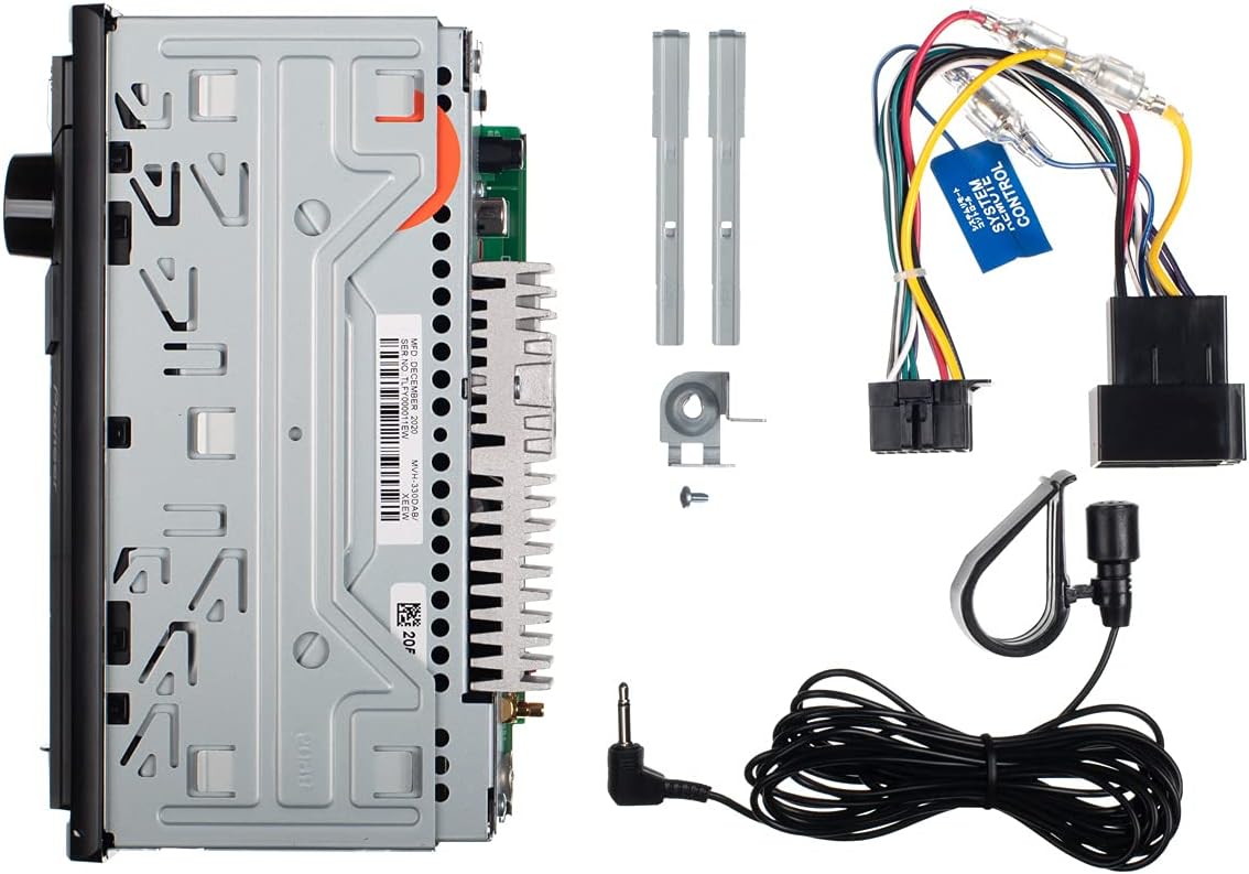Thumbnail 5 de Pioneer MVH-330DAB-AN 1DIN Autoradio mit DAB+, Bluetooth, USB und geringer Einbautiefe