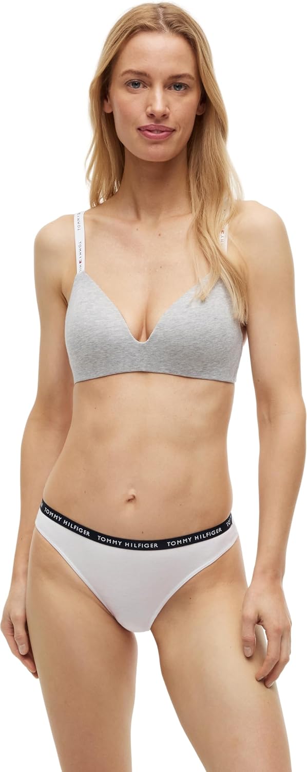 Thumbnail 4 de Tommy Hilfiger Damen 3er Pack Strings Tangas (Slip-Set mit Bio- & Recycling-Anteil)