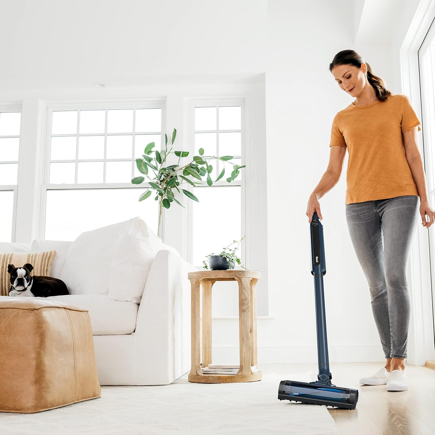 Detalle de Shark WS640C WANDVAC 3-in-1 Cordless Stick Vacuum with PowerFins