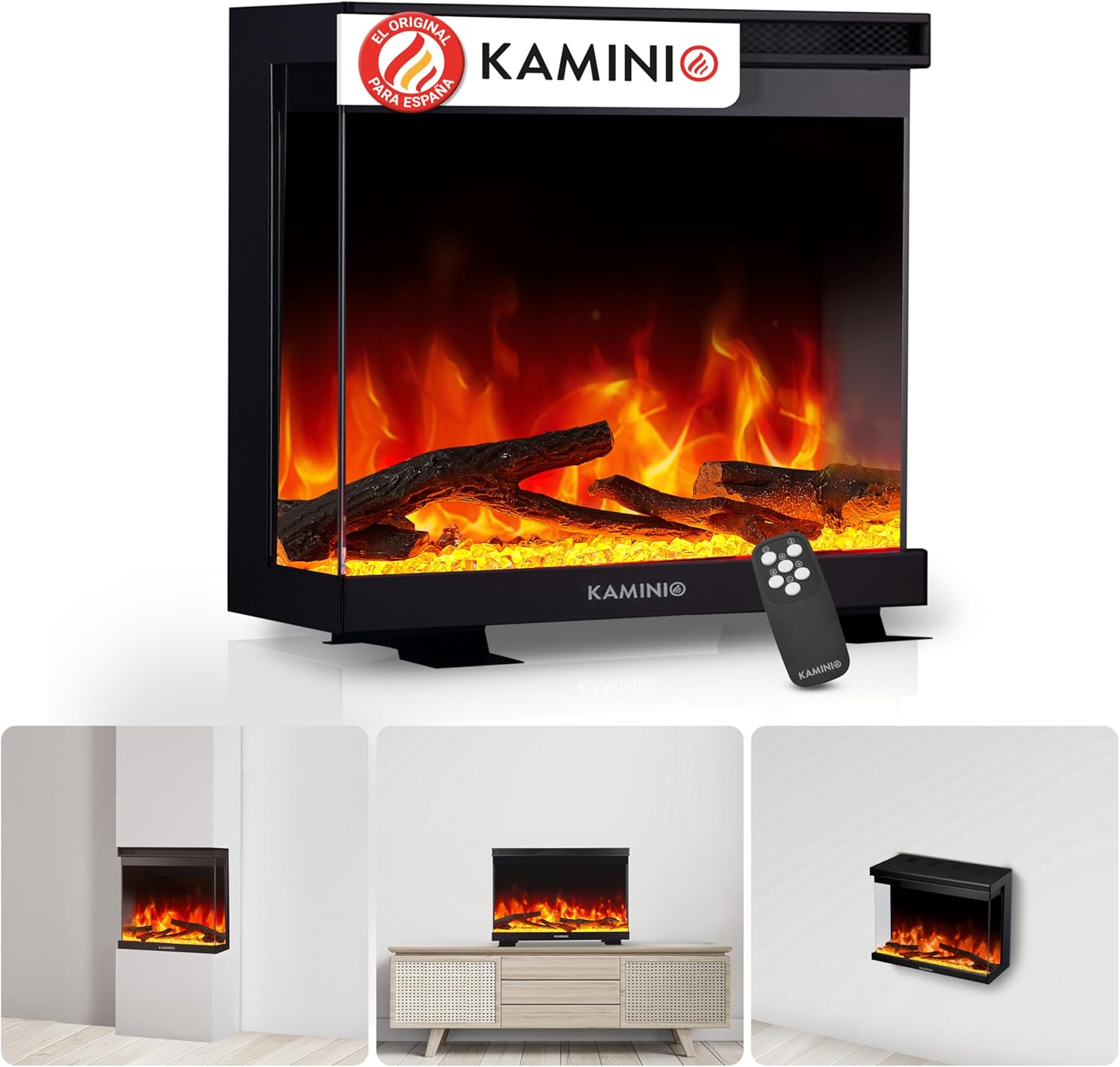 Thumbnail 6 de KAMINIO Lea Chimenea eléctrica 60 Pulgada
