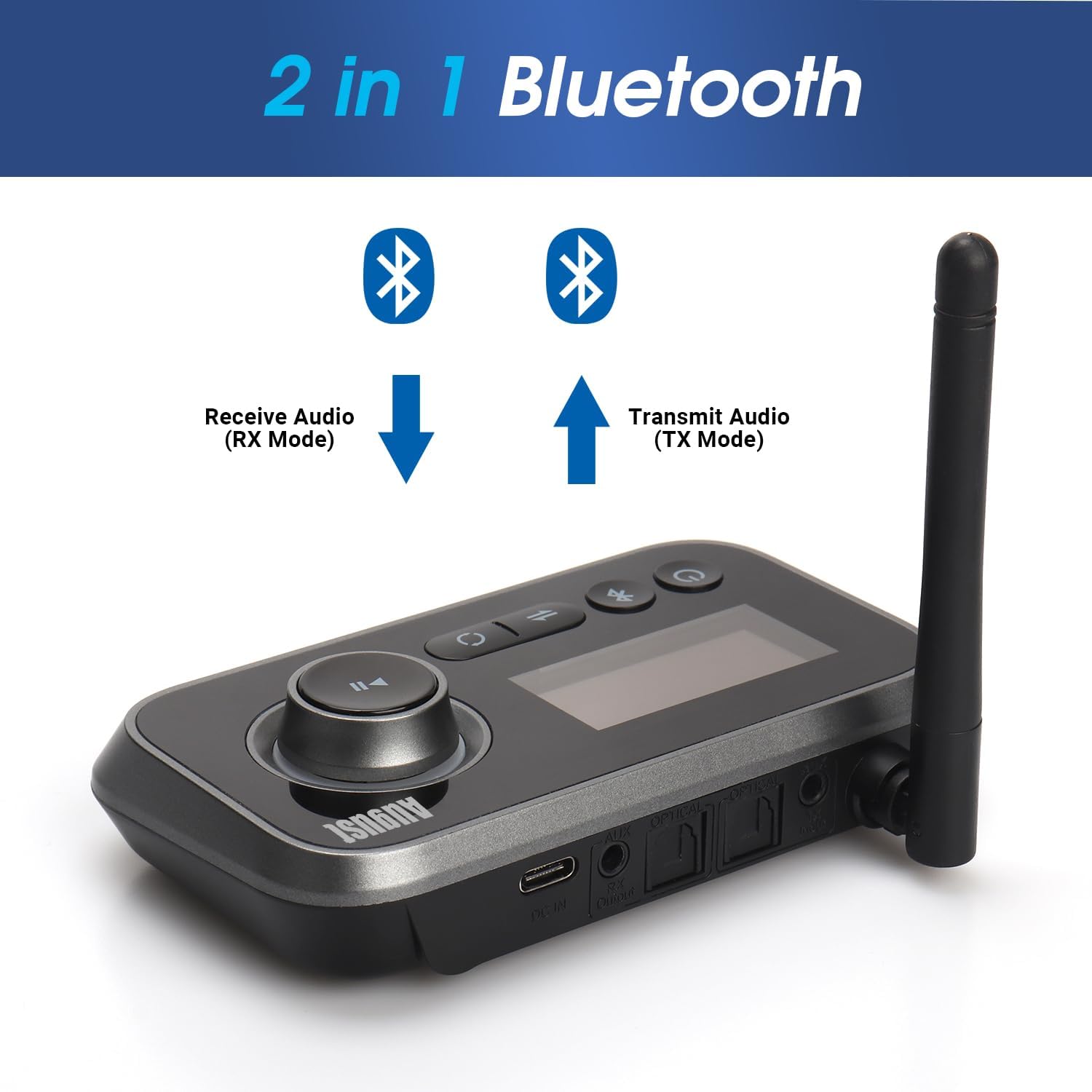 Thumbnail 3 de August MR280 Bluetooth 5.0 Audioadapter — Sender/Empfänger