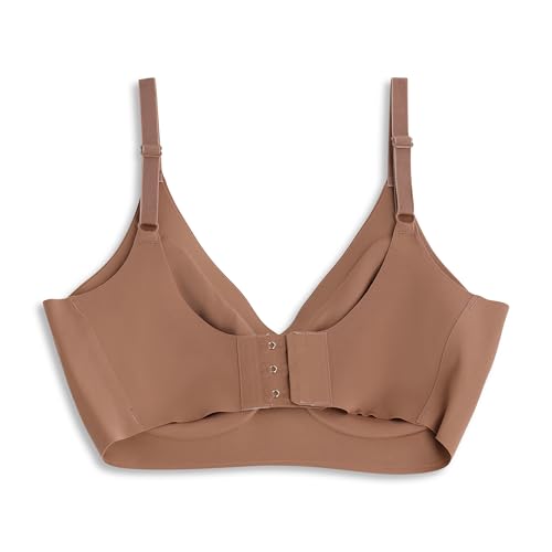 Detalle 2 de Cotonella Reggiseno Invisible in Morbida Microfibra – Coppe Estraibili, Senza Ferretto e Spalline Regolabili, Art. ADC17