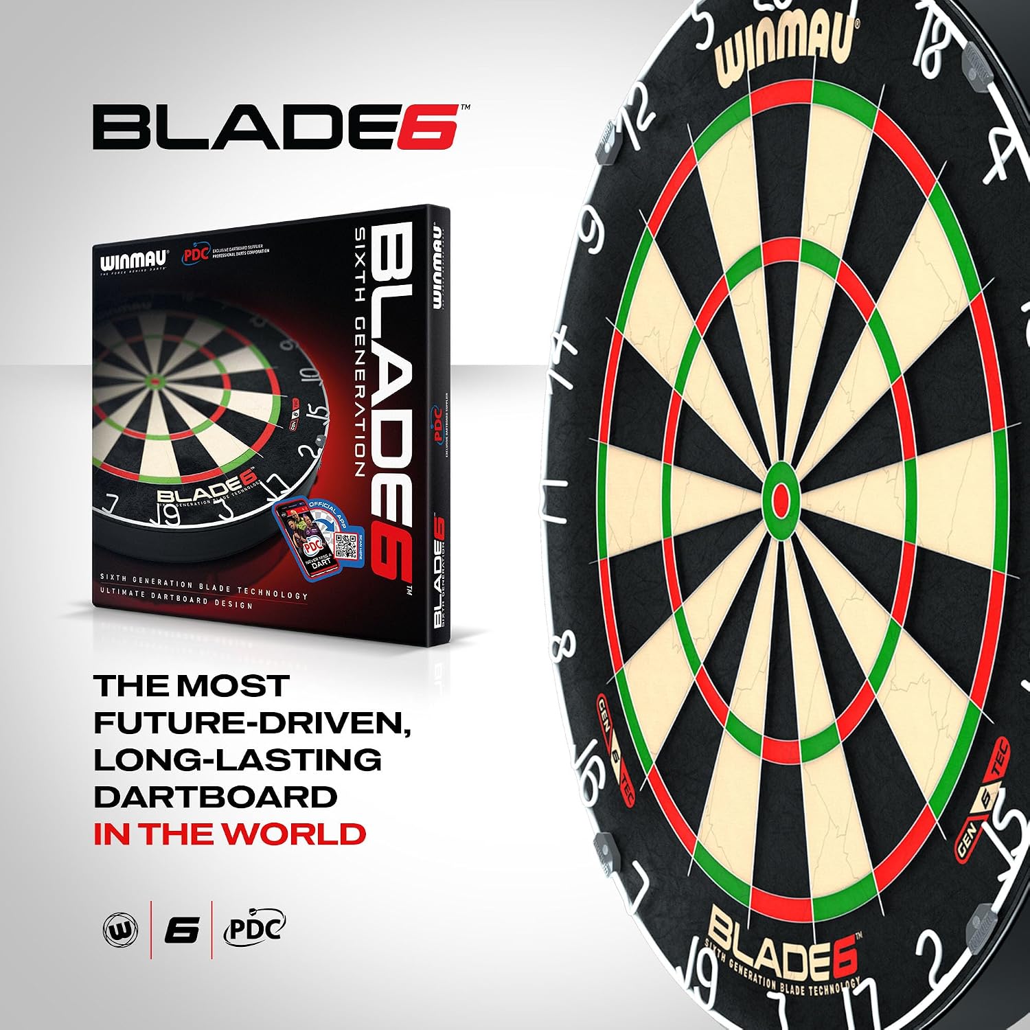 Detalle 1 de WINMAU Bristle Dartboard