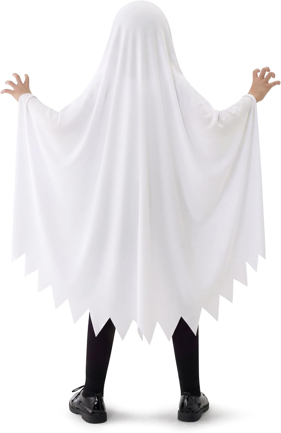 Detalle de Spooktacular Creations Kids’ Ghost Costume with Pumpkin Basket