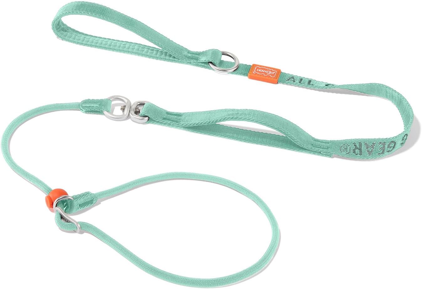 Detalle de Howgo Dog Slip Lead Leash (MintGreen) 5.5ft – Training, No-Pull Slip Lead and Collar