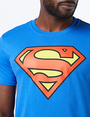 Thumbnail 3 de DC COMICS Camiseta Superman Logo Azul Royal para Hombre 🦸