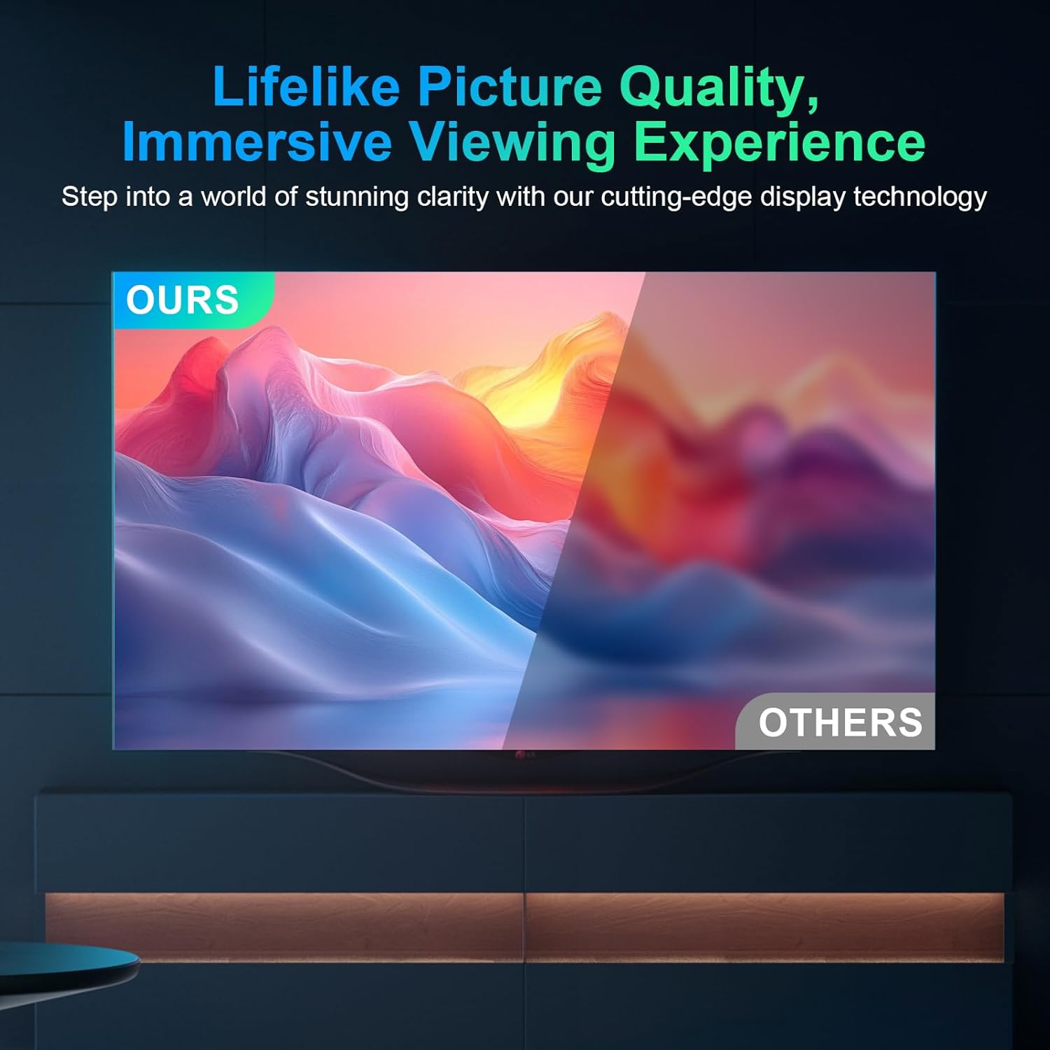 Detalle de 2026 Upgraded Indoor TV Antenna with Amplifier for 4K/1080p HD Reception