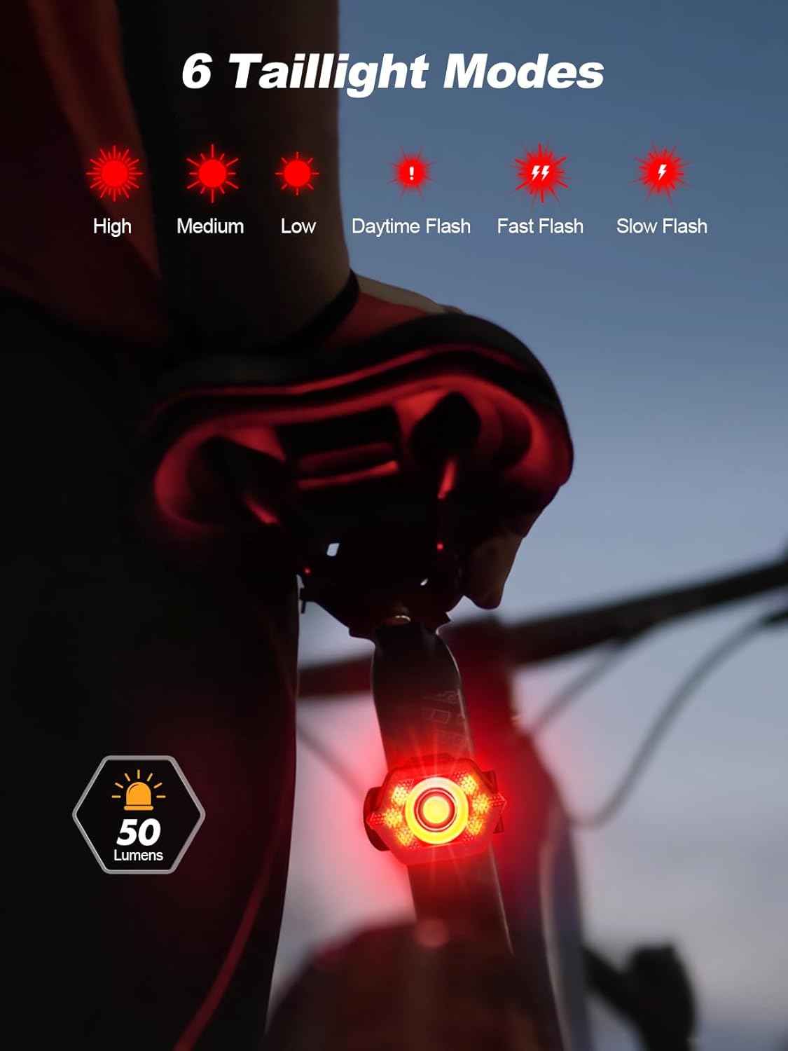 Thumbnail 4 de Glangeh Upgraded Bike Lights 360° rotation 🚴♀