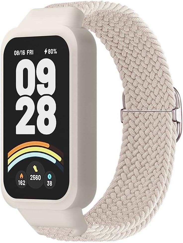 Thumbnail 6 de FYISWHO Nylon Watch Strap for Xiaomi Smart Band 9 Active / Redmi Smart Band 3 – Sport Replacement Band