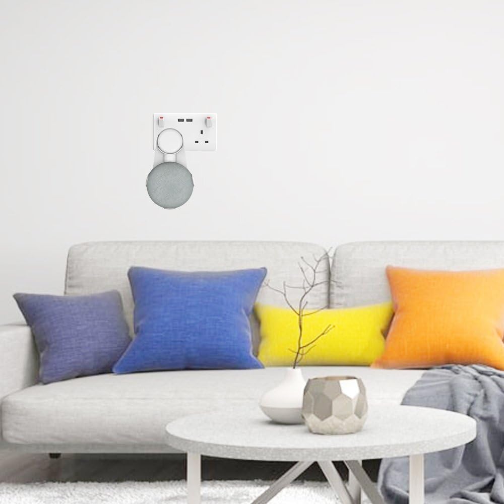 Thumbnail 6 de Cozycase Wall Mount for Google Home Mini (White) – Wall Holder Stand
