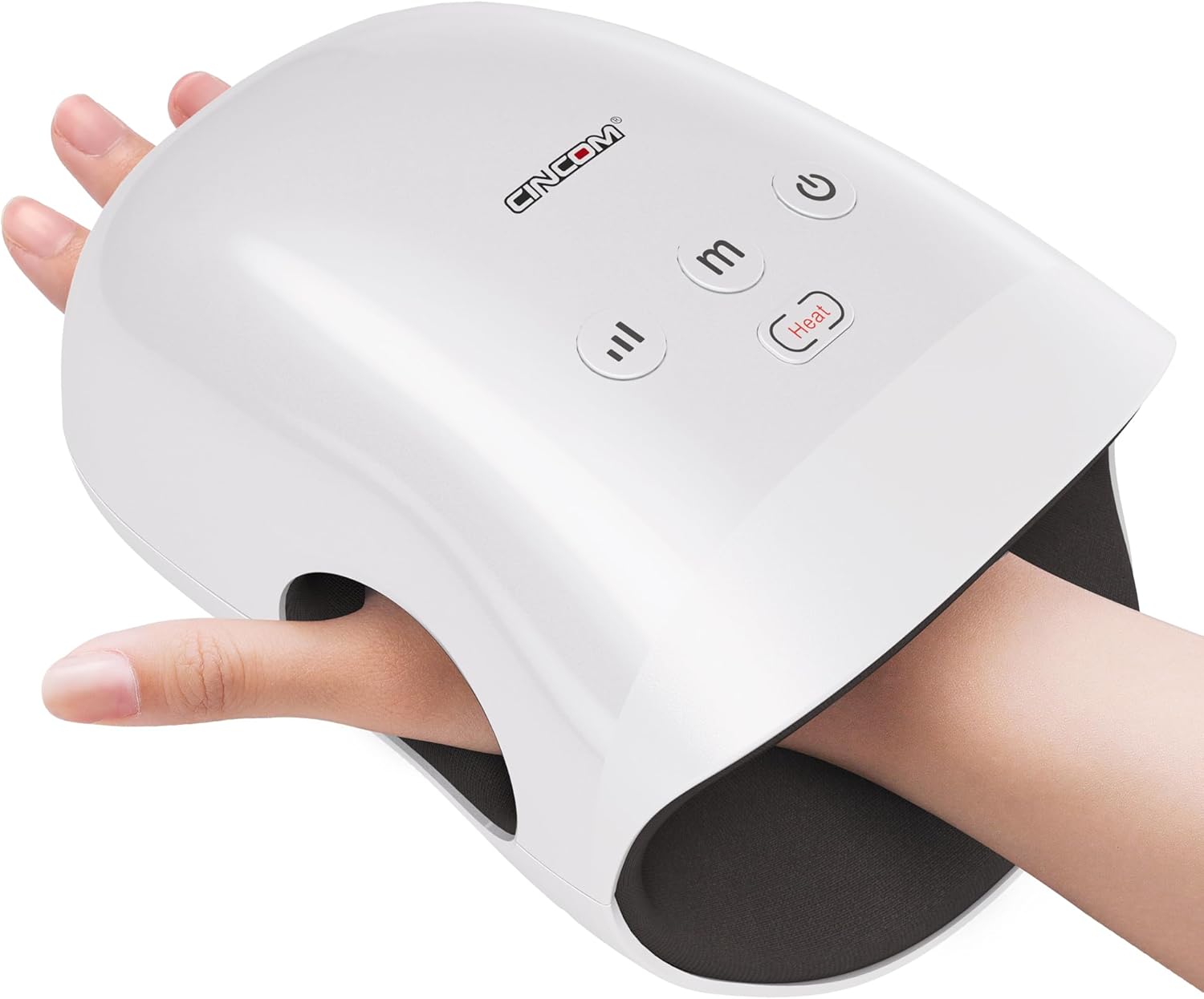 Detalle de CINCOM Hand Massager with Heat and Compression 🤲