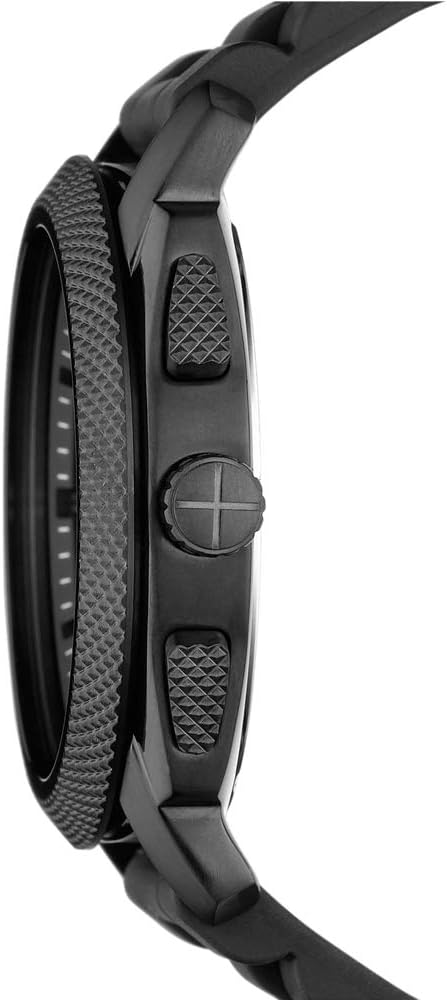 Thumbnail 2 de Fossil Montre Machine pour Homme – Chronographe Quartz 45 mm avec Bracelet silicone noir