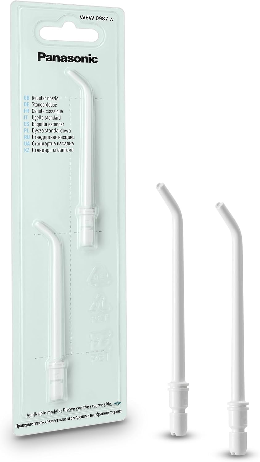 Detalle de Panasonic WEW0987W503 – 2 końcówki do irygatora do przestrzeni międzyzębowych
