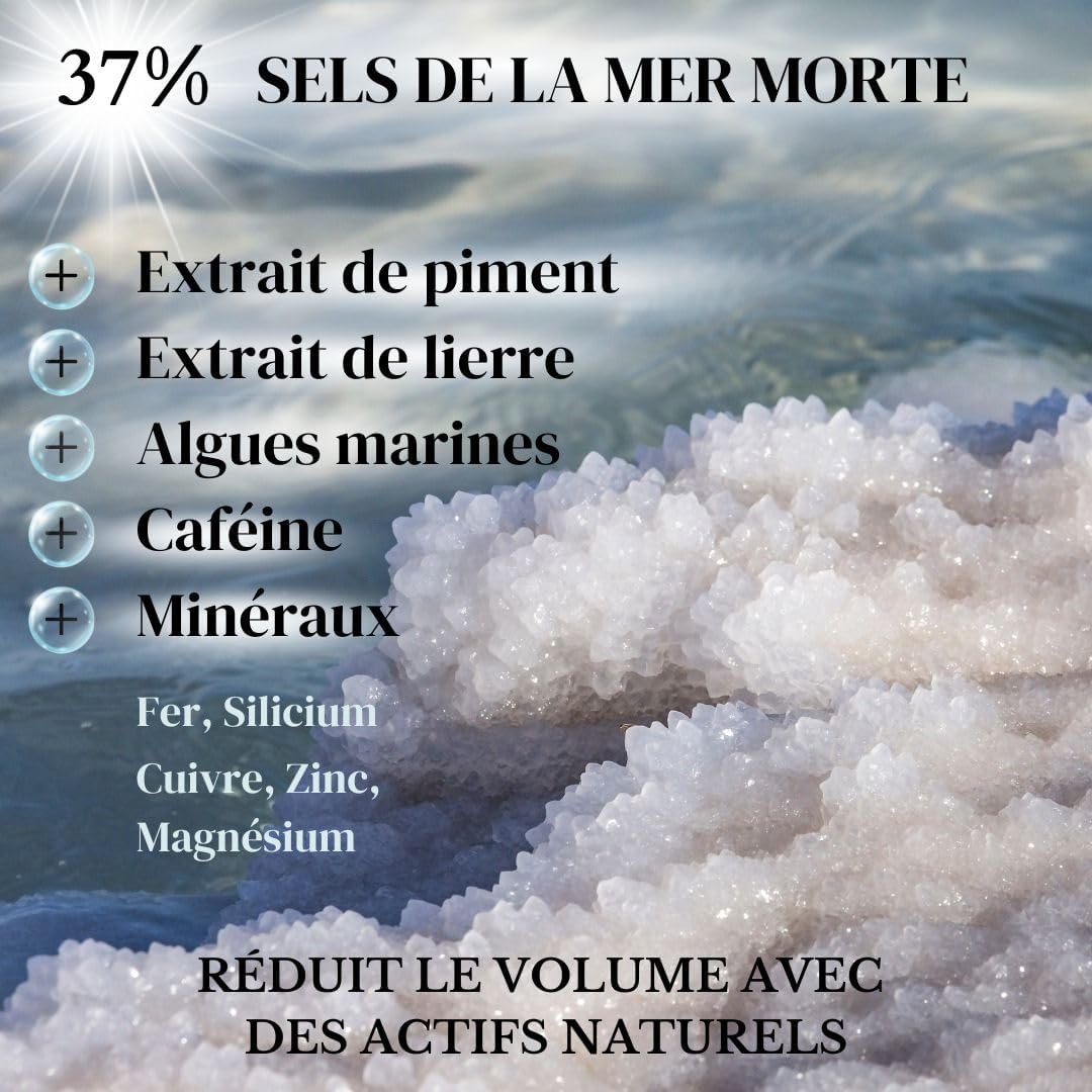 Thumbnail 4 de Ritalia Liquide pour bandages drainants au sel de la Mer Morte (100% vegan) anti-cellulite jambes et fesses