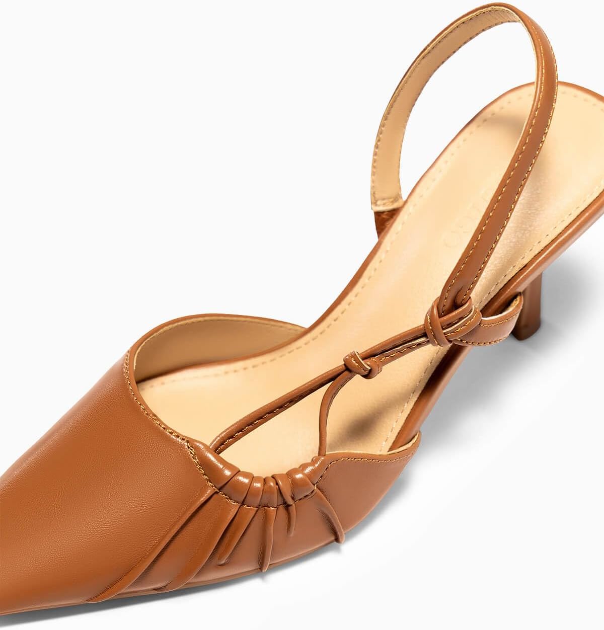Detalle 1 de Coutgo Slingback Pumps with 3-Inch Heels