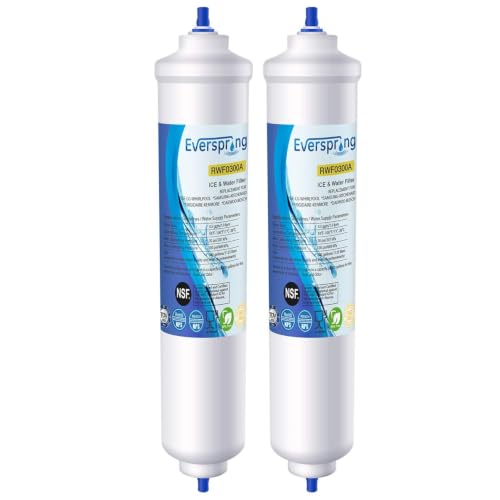 Detalle de Remplacement de filtre à eau EverSpring pour Samsung et autres modèles – Pack de 2