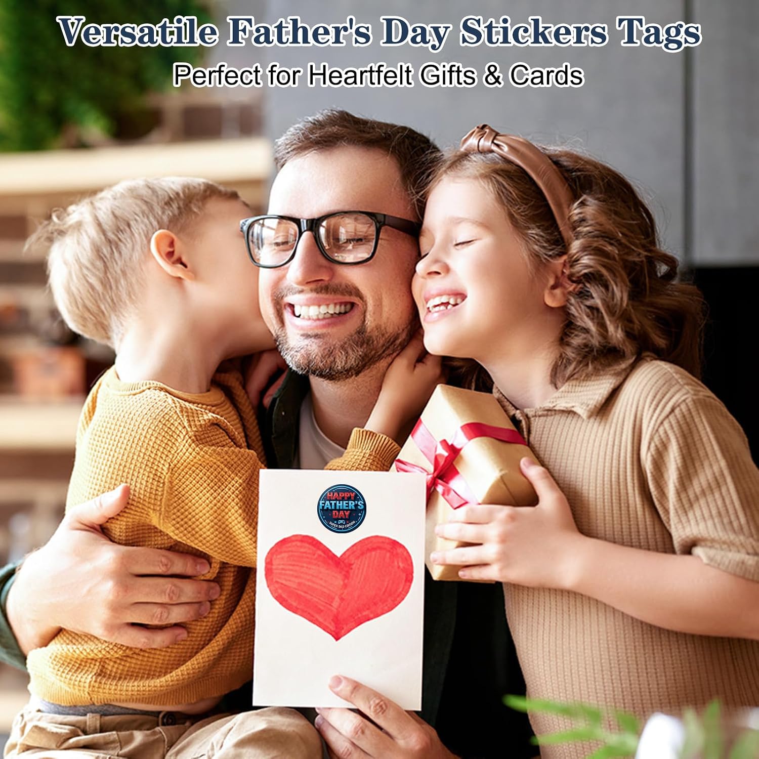 Thumbnail 4 de D4DREAM Father's Day stickers, 1.5-inch
