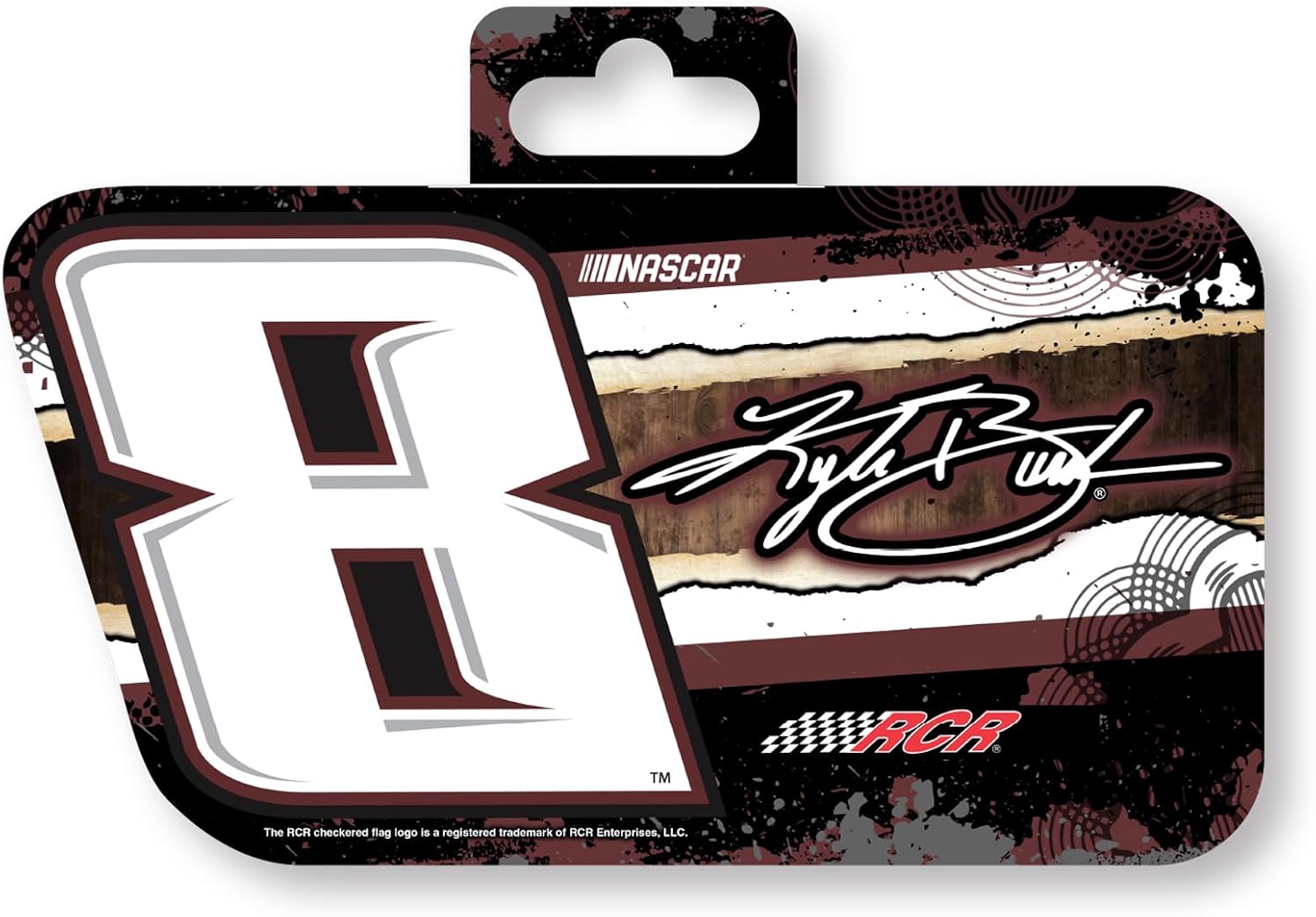 Rico Industries NASCAR Racing Die Cut Decal (5" x 7")