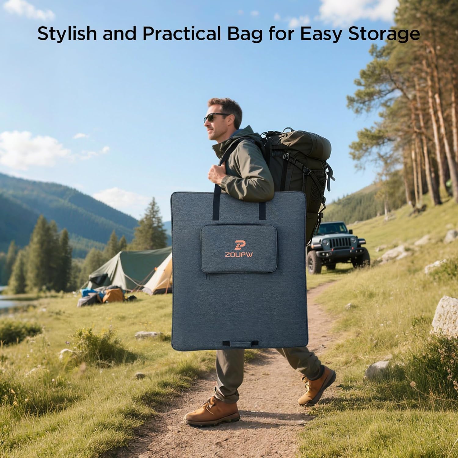 Thumbnail 6 de ZOUPW 350W Portable Solar Panel 43V ⚡📦📱📷