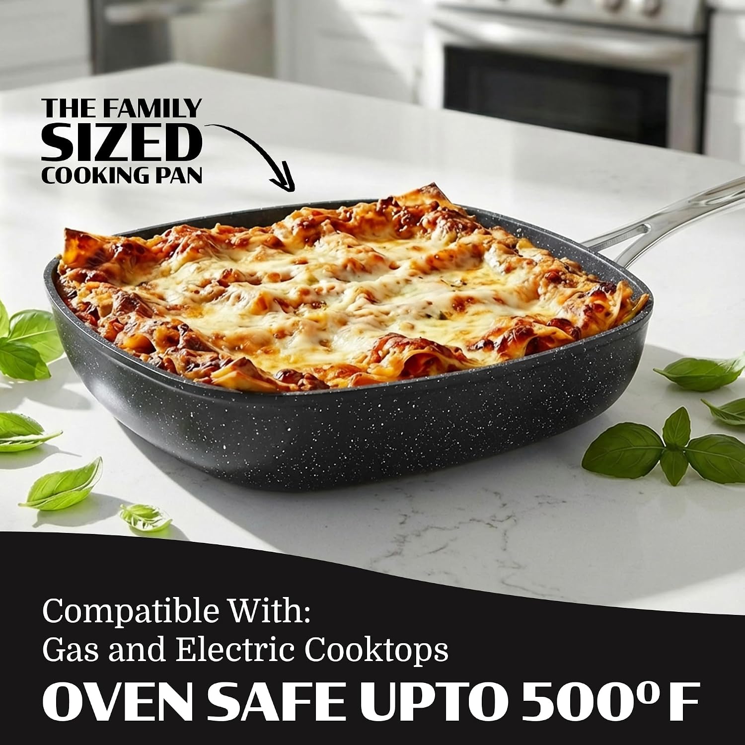Thumbnail 6 de Granitestone Ceraluxe 20-Piece Ceramic Cookware Set: Complete Kitchen, Nonstick, Oven & Dishwasher Safe