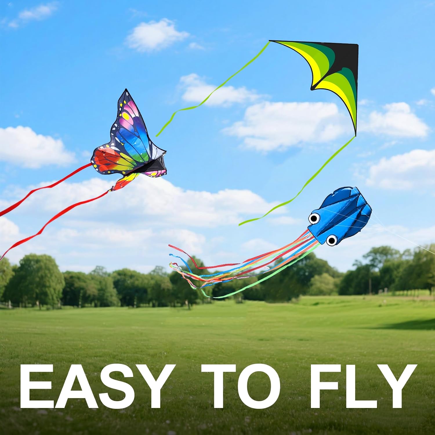 Thumbnail 4 de Kite Set for Kids and Adults 100m Line
