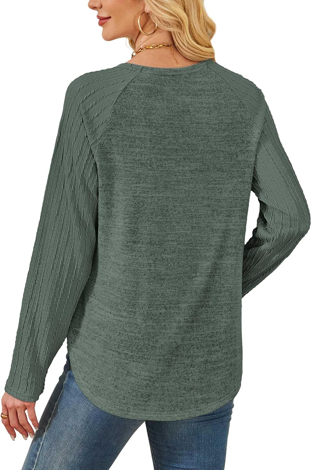 Thumbnail 4 de SAMPEEL Women's Tunic Sweatshirt, Polyester Blend