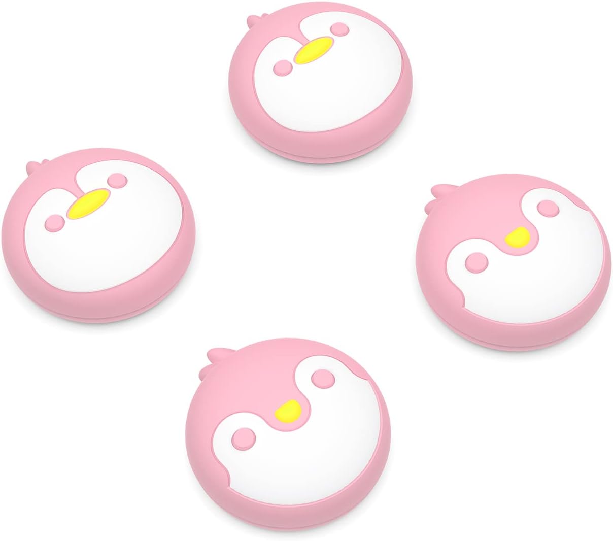 Detalle de PlayVital Penguin Thumb Grip Caps for PS5/4