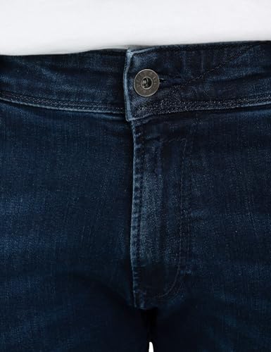 Detalle de Replay Anbass Slim-Fit Jeans mit Power Stretch – Dark Blue 007-1, 34W/32L