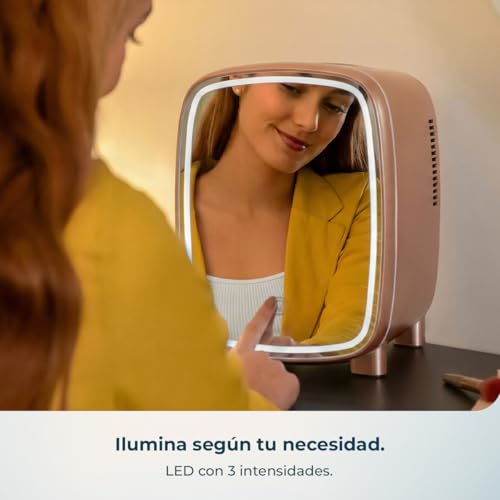 Thumbnail 4 de Cecotec CoolingBeauty 4000 Mirror Rose, nevera cosmética de 4 L con espejo LED