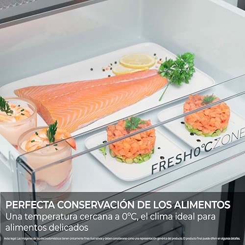 Thumbnail 9 de Haier 3D 60 HTR3620ENMG – Frigorífico Combi de 414 L con Direct Access y Fresh Zone 0°