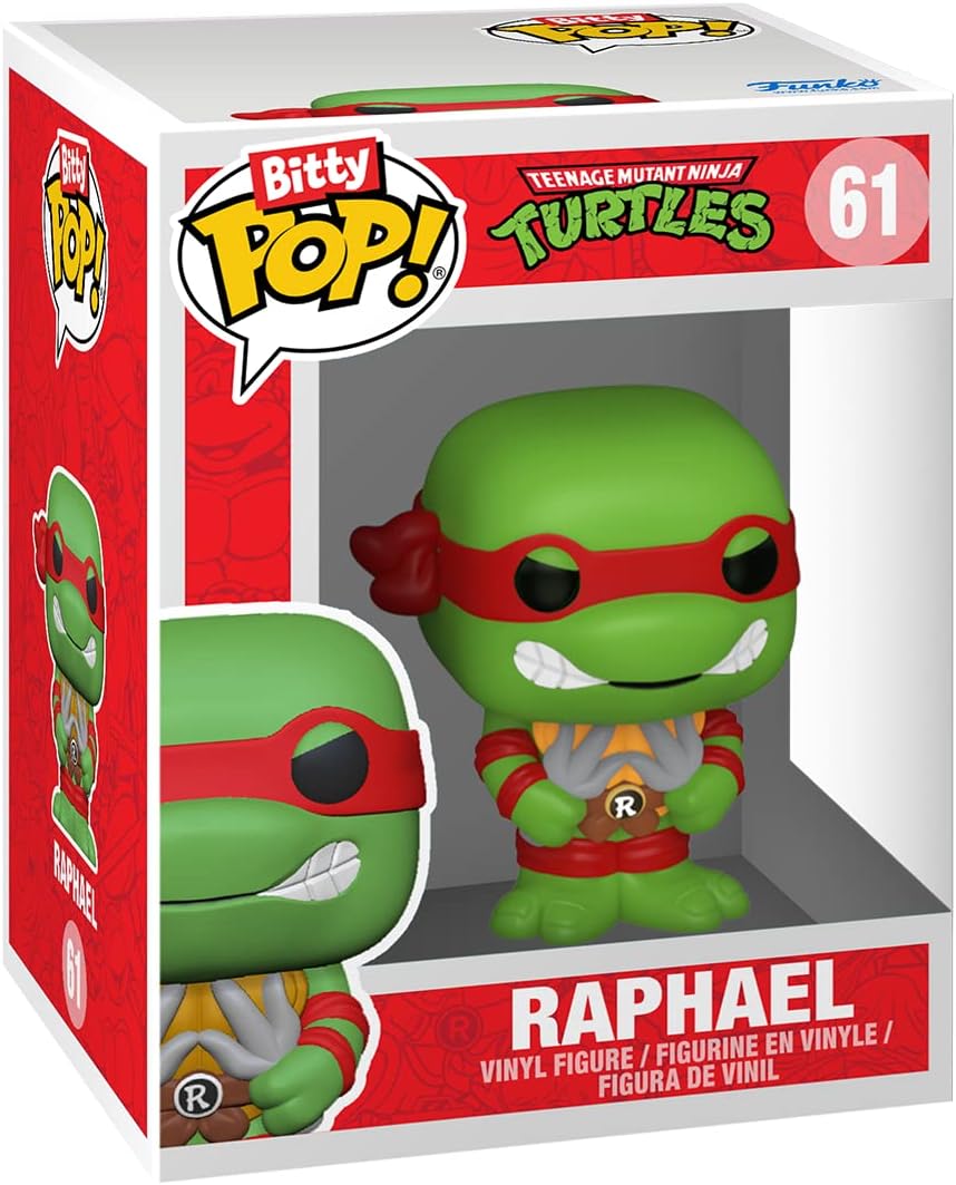 Thumbnail 8 de Funko TMNT Bitty Pop! Colección con Sorpresa y Repisa Apilable 🐢