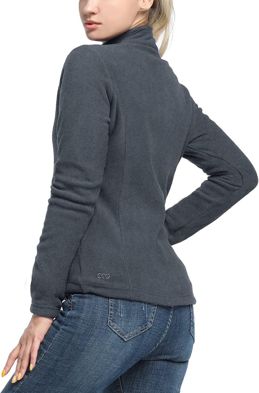 Thumbnail 1 de 33,000ft Women's Lightweight Fleece Jacket – Full Zip, Breathable Microfleece for Travel and Outdoor Wear