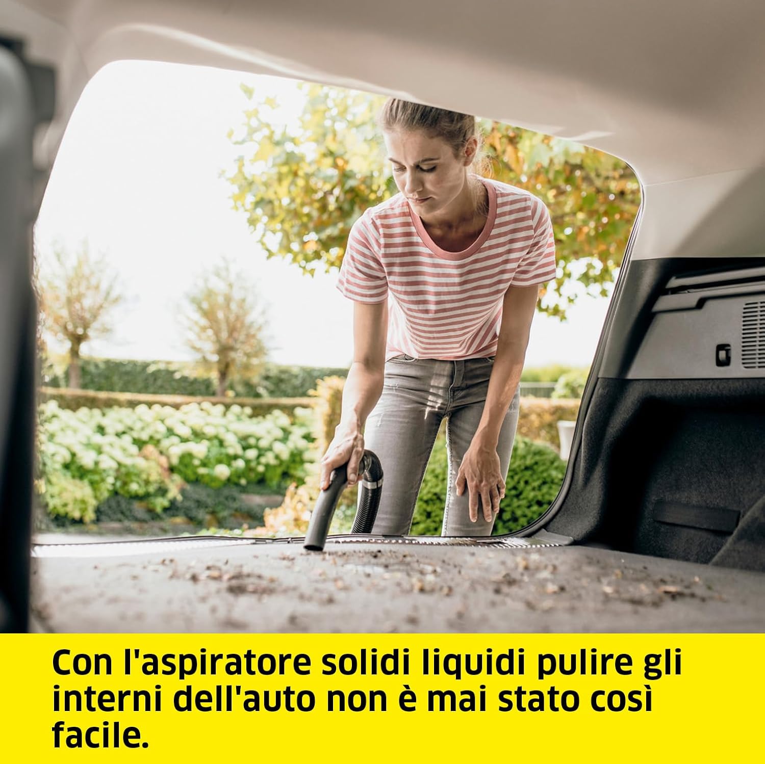 Thumbnail 4 de KÄRCHER WD 4 S: aspiratore solidi e liquidi da 1000 W con contenitore in acciaio da 20 l e funzione soffiante